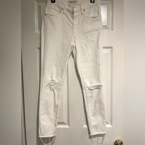 Made-well Jeans Women's Highrise Skinny Crop Sz 28